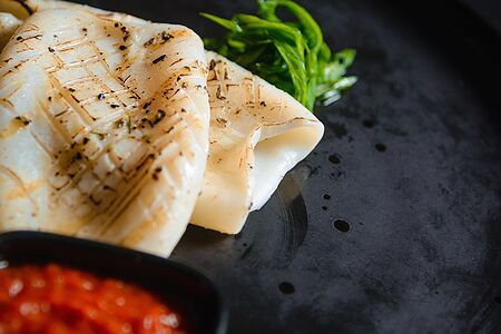 Кальмар на гриле