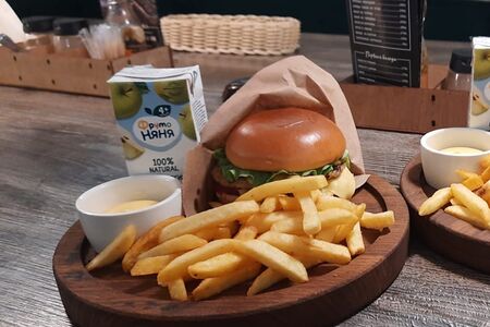 Детский мини-бургер