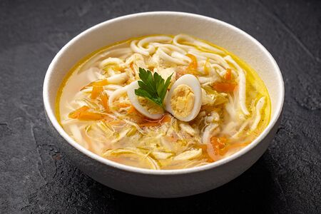 Суп куриный