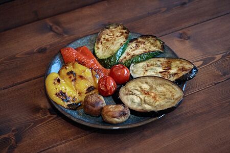 Овощи на мангале