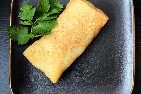 Блинчик с курицей и сыром