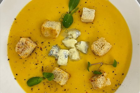 Сырный суп-пюре