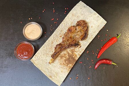 Телятина на углях