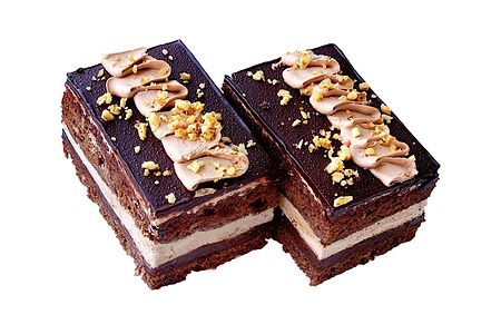 Пирожное бисквитное с какао Шоколадно-ореховое