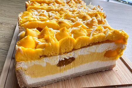 Чизкейк Манго-Маракуйя