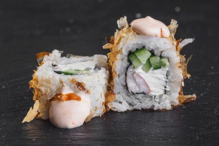 Ролл Фристайл с креветкой