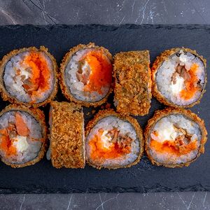 Ролл темпура с лососем