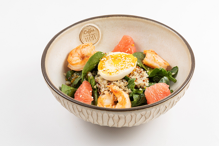 Боул с креветками