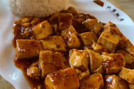 Тофу в чили соусе