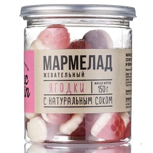 Мармелад жевательный Ягоды лесные