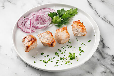 Шашлык из филе курицы