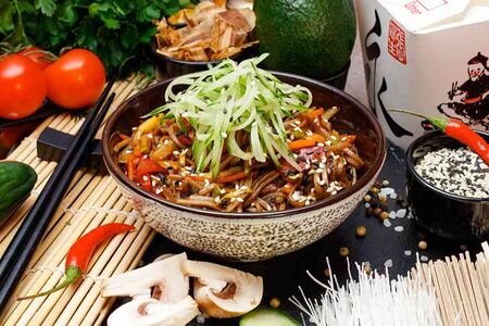 Соба с овощами