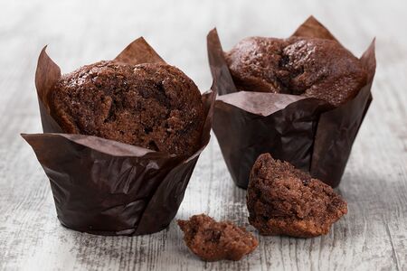 Маффин с шоколадом