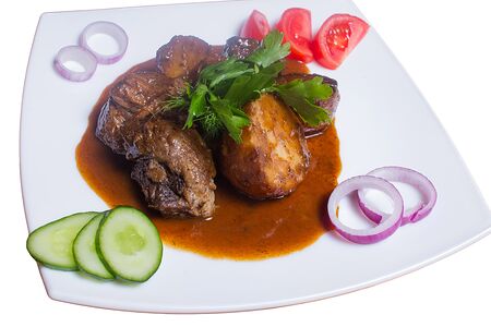 Казан-кебаб из говядины