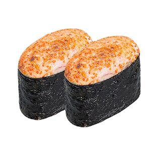 Запеченные суши с креветкой