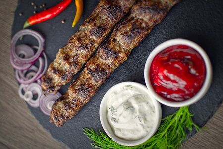 Люля-кебаб из говядины