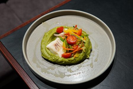 Треска с пюре