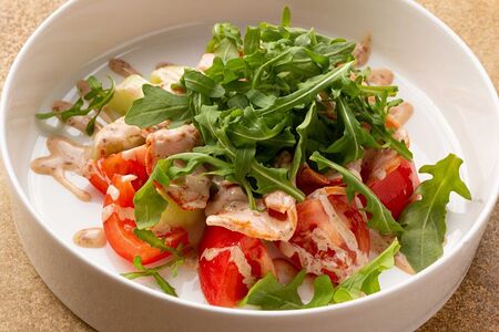 Салат с индейкой