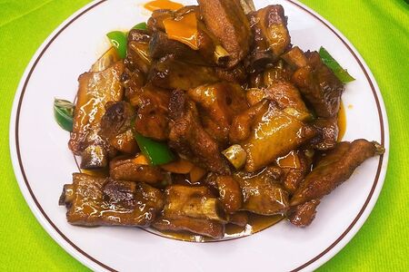 Ребра свиные в соевом соусе №313