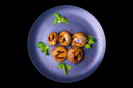 Шампиньоны гриль