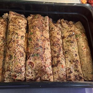 Печёночные рулетики с куриным мясом 