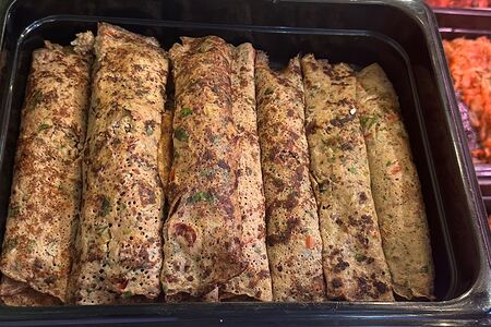 Печёночные рулетики с куриным мясом 