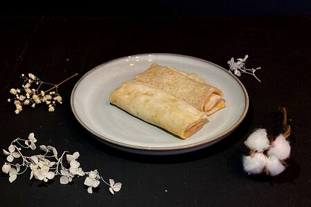 Блины с ветчиной и сыром