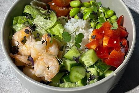 Боул с креветкой