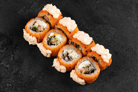 Ролл Фьюжн с угрем