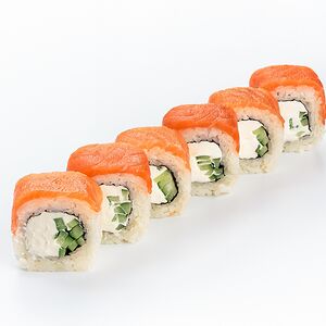 Ролл Филадельфия с огурцом