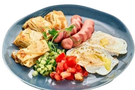 Комбо-завтрак с беконом