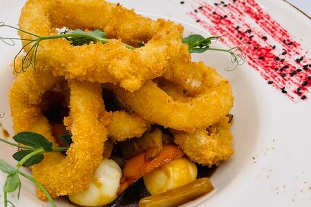 Хрустящие кальмары по-сычуаньски