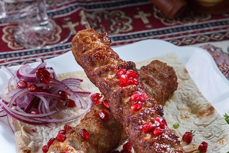 Люля-кебаб из баранины