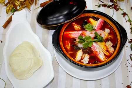 Шаго с морепродуктами