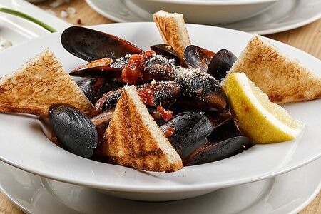 Мидии на бузаре