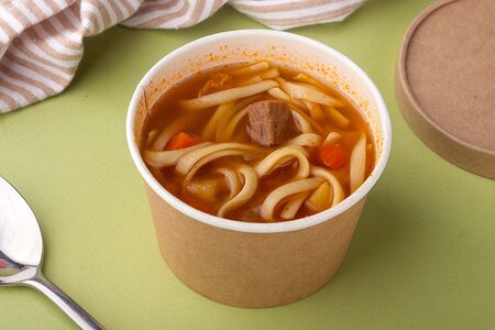 Лагман с говядиной