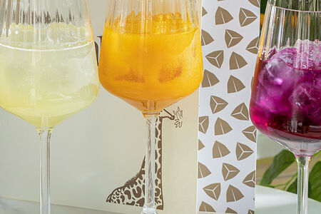 Домашний лимонад Черемуха-тайский чай