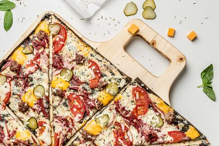 Пицца Блэк бургер_40 см