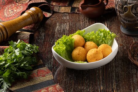 Сырные шарики в кляре