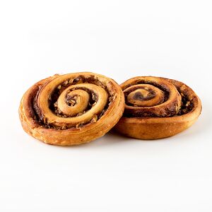 Улитка с яблоком и корицей