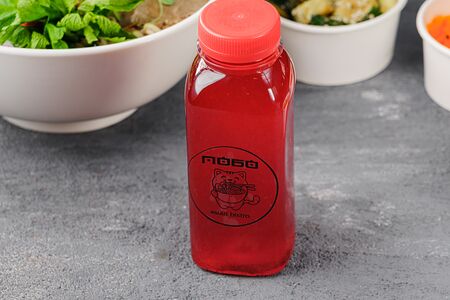 Морс из клюквы собственного приготовления