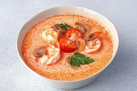 Том Ям с креветками