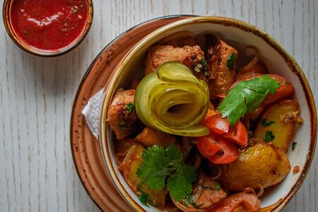 Оджахури со свининой