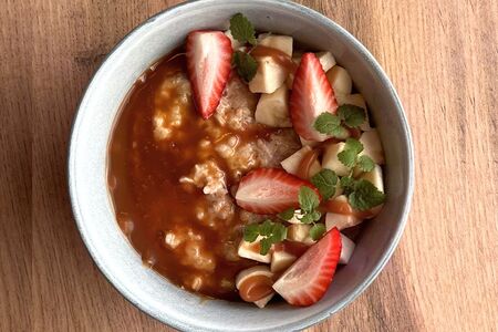 Овсяная каша на топленом молоке