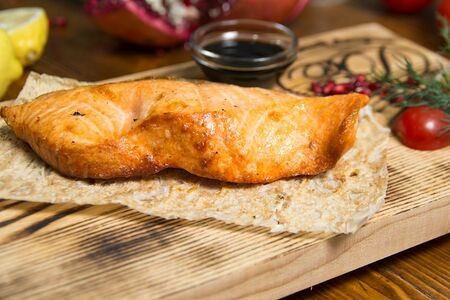 Шашлык из семги