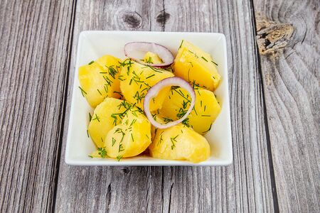 Сельдь с картофелем