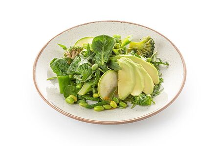 Салат Пять зеленых овощей