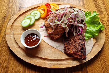 Рёбрышки свиные гриль