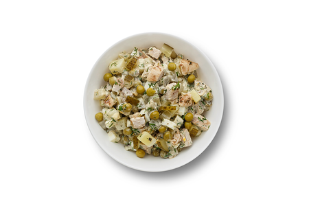 Салат с запеченной индейкой