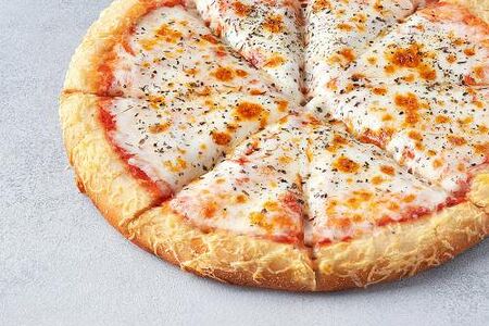 Пицца Маргарита на толстом с сыром